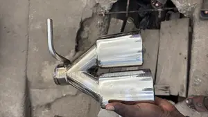 Home Used Double Exhaust Muffler