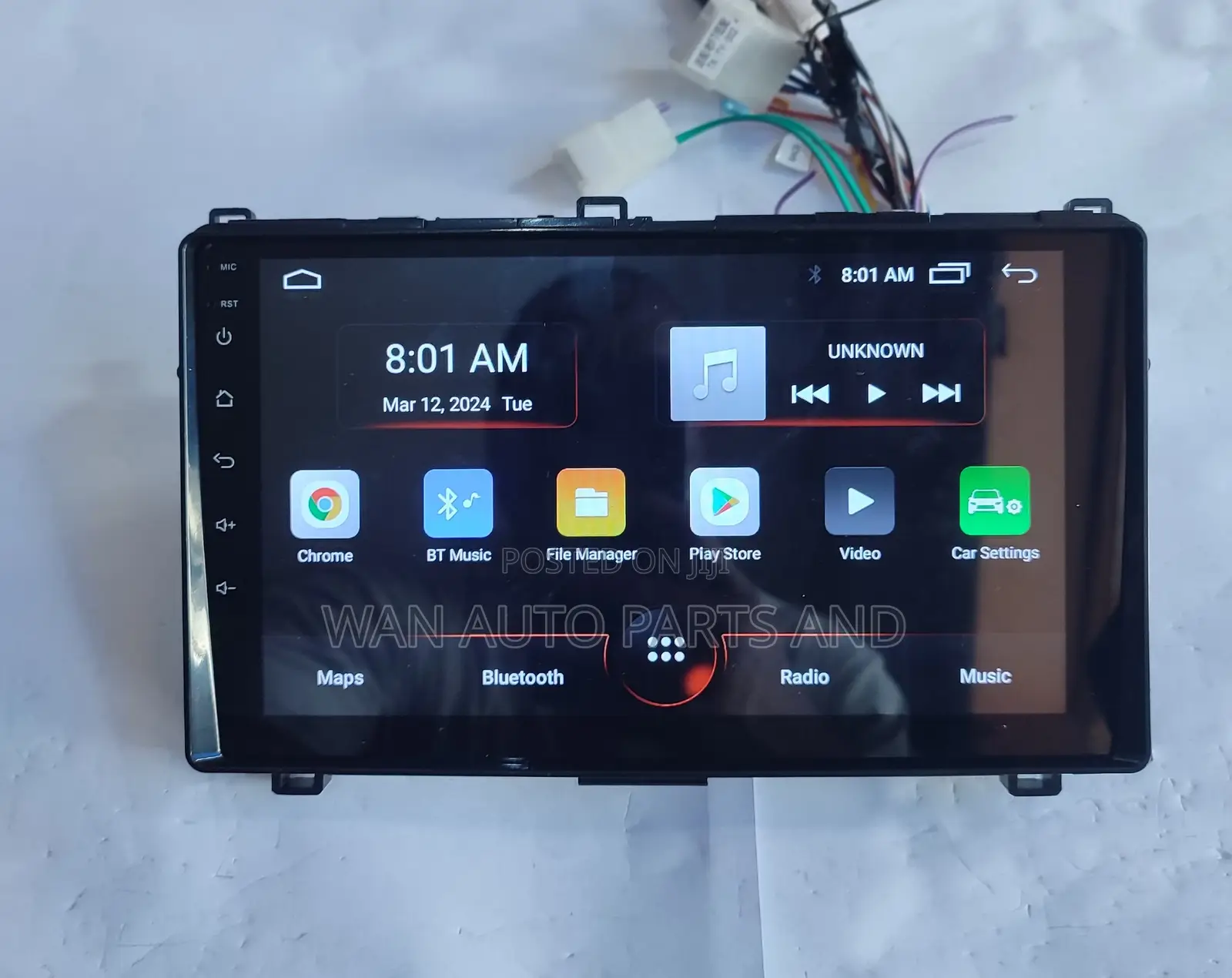 Android Car Screen for Toyota Corolla 2017 to 2023