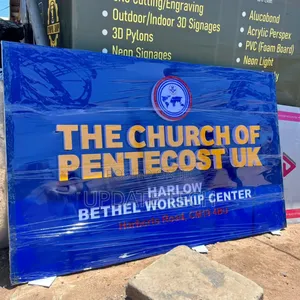 Pentecost 3d Signage