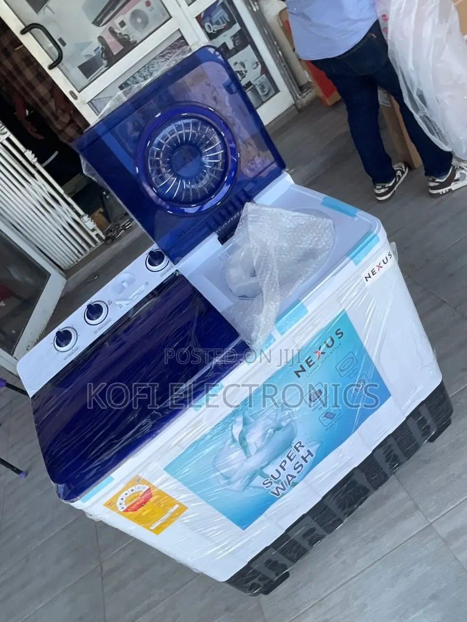 Nexus Super Wash 10kg Twin Tub Washing Machin