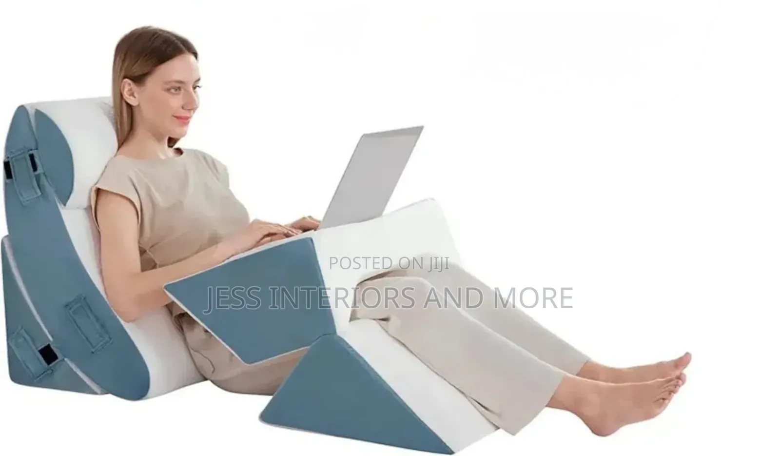 Orthopedic Bed Wedge Pillow Set For Sleeping.
