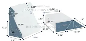 Orthopedic Bed Wedge Pillow Set For Sleeping.