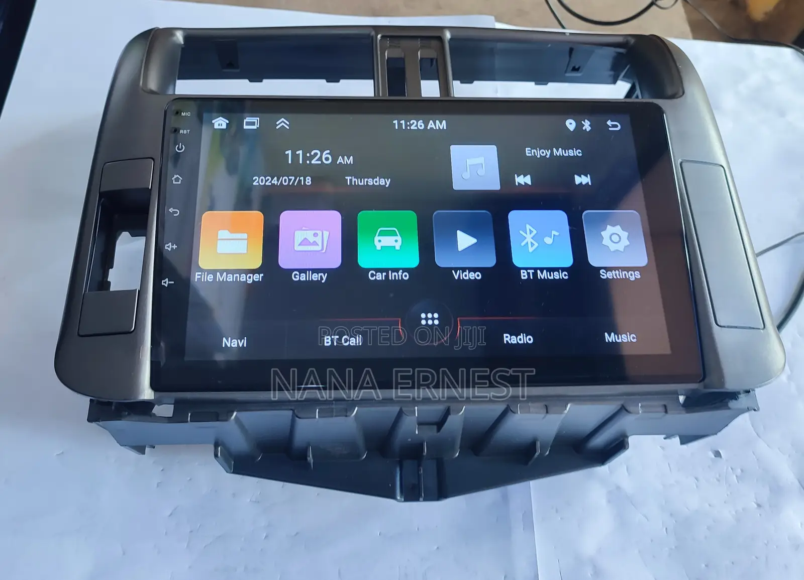 Android Car Screen for Toyota Prado 2010 to 2013