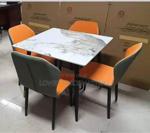 4 Seater Marble Dining Table