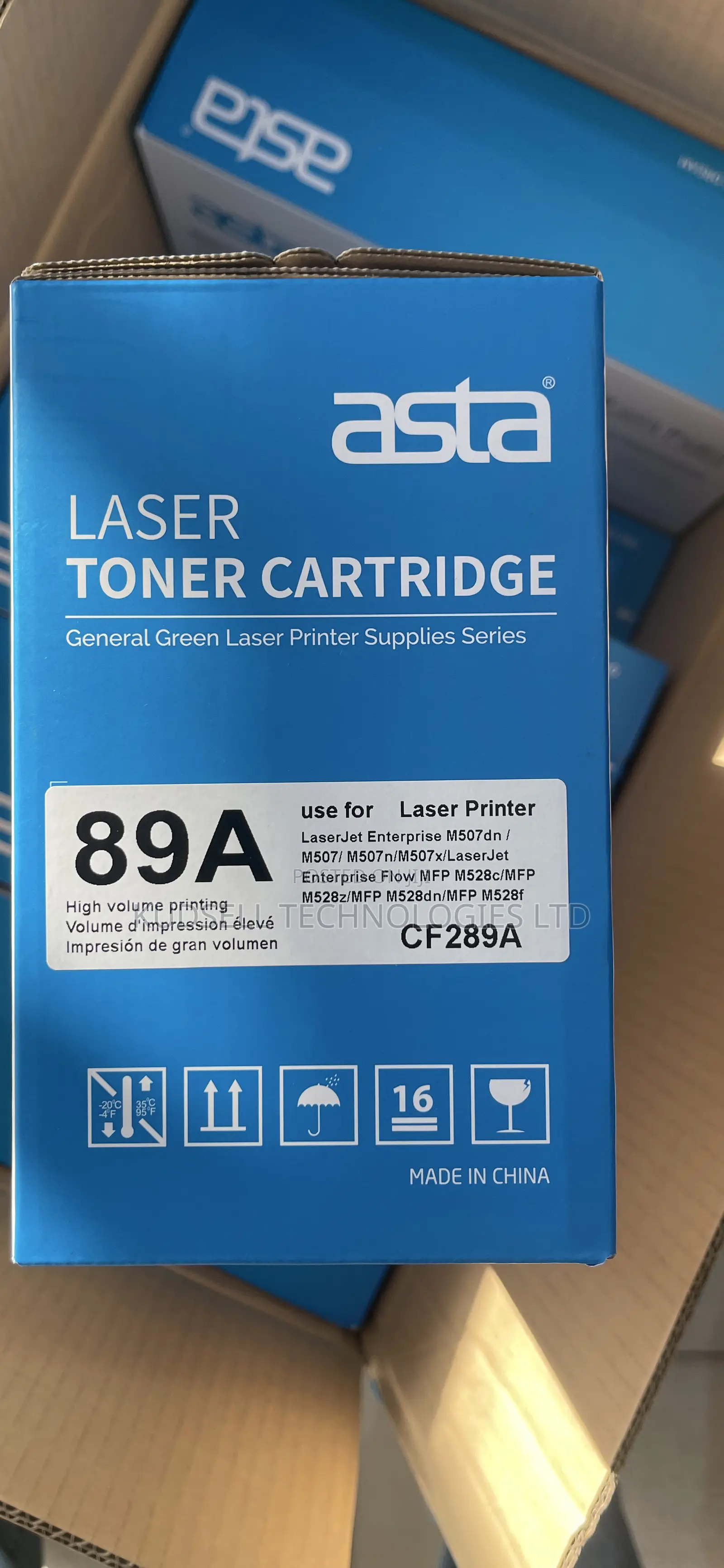 Asta 89a Black Laserjet Toner Cartridge