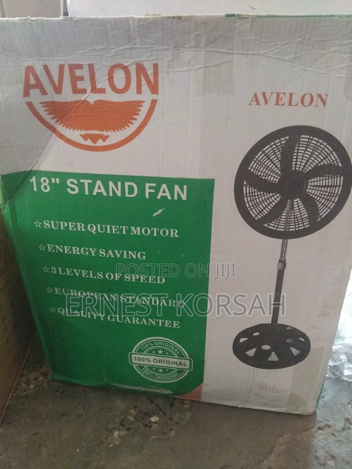 18" Standing Fan - Energy Saving