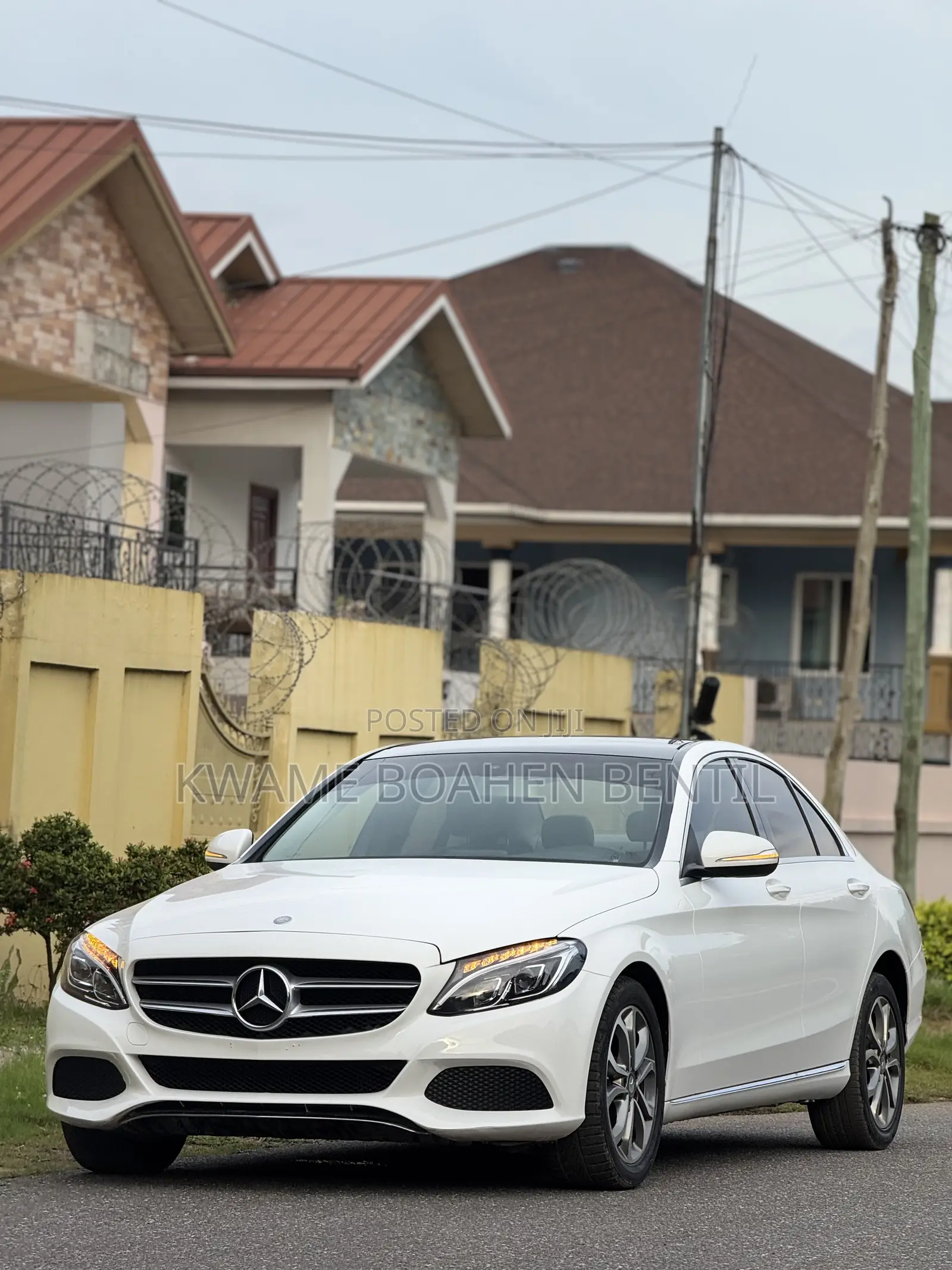 Mercedes-Benz C300 Sport 4Matic Sedan AWD (2.0L 4cyll 7A) 2016 White