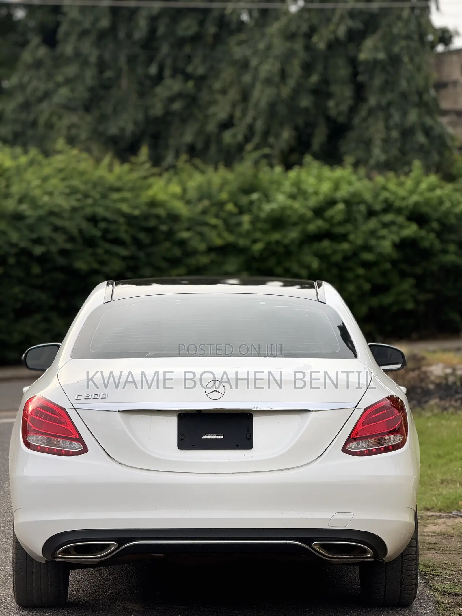 Mercedes-Benz C300 Sport 4Matic Sedan AWD (2.0L 4cyll 7A) 2016 White