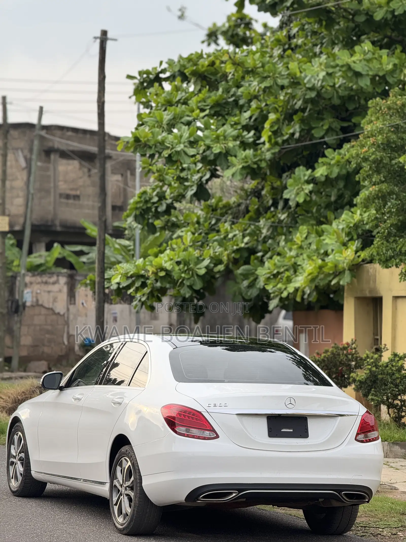 Mercedes-Benz C300 Sport 4Matic Sedan AWD (2.0L 4cyll 7A) 2016 White