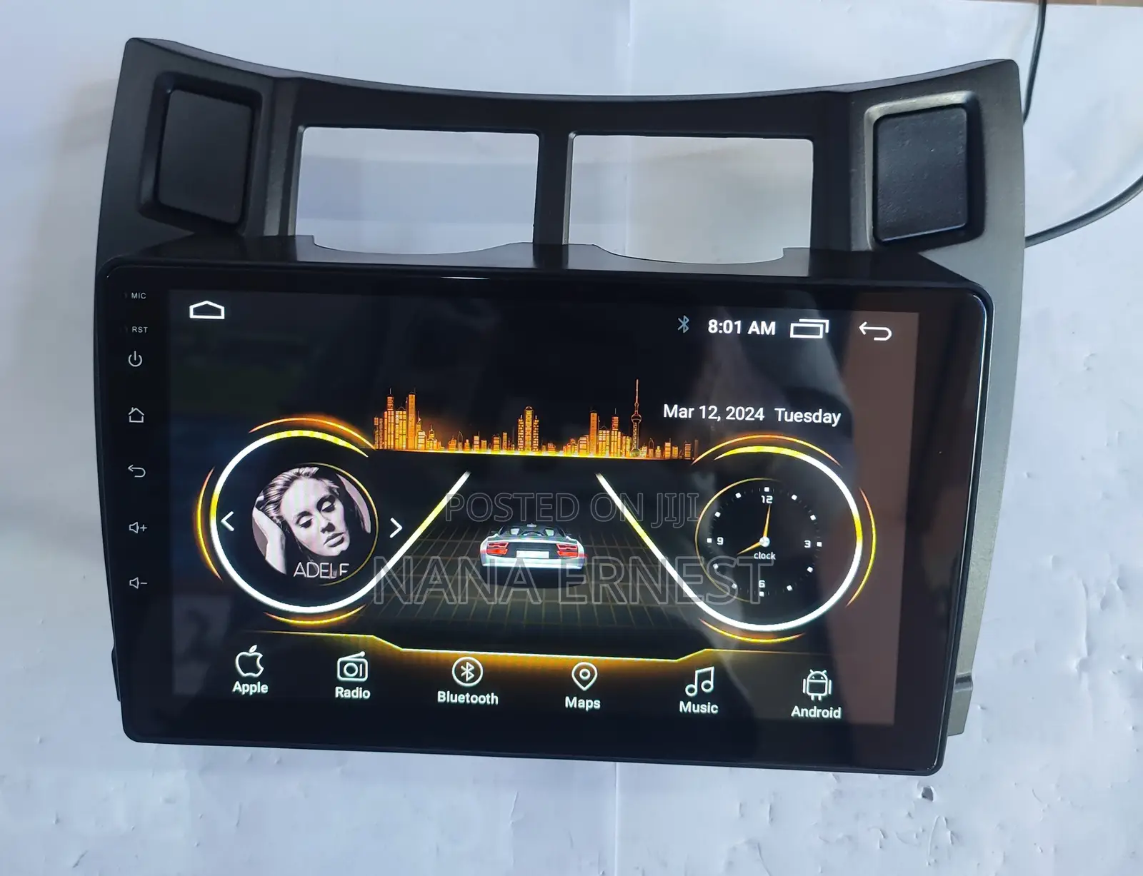 Android Car Screen for Toyota Vitz 2005 to 2011