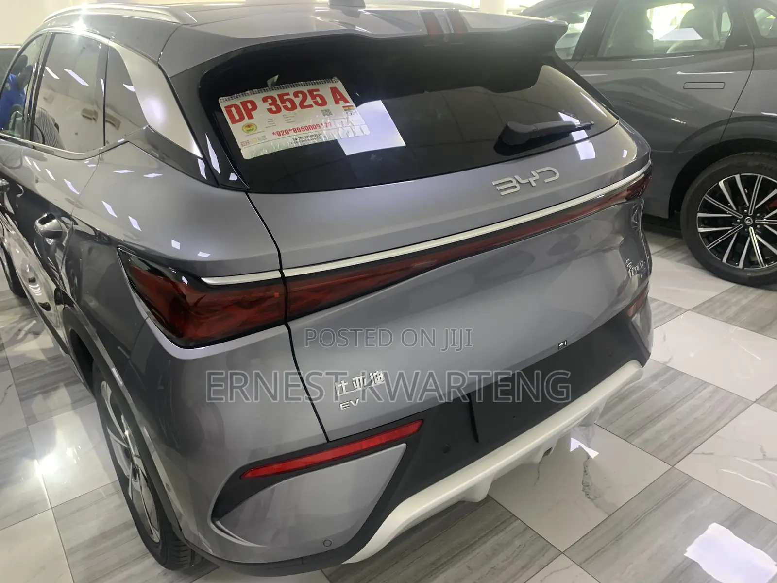 New BYD Yuan Plus 2025 Gray
