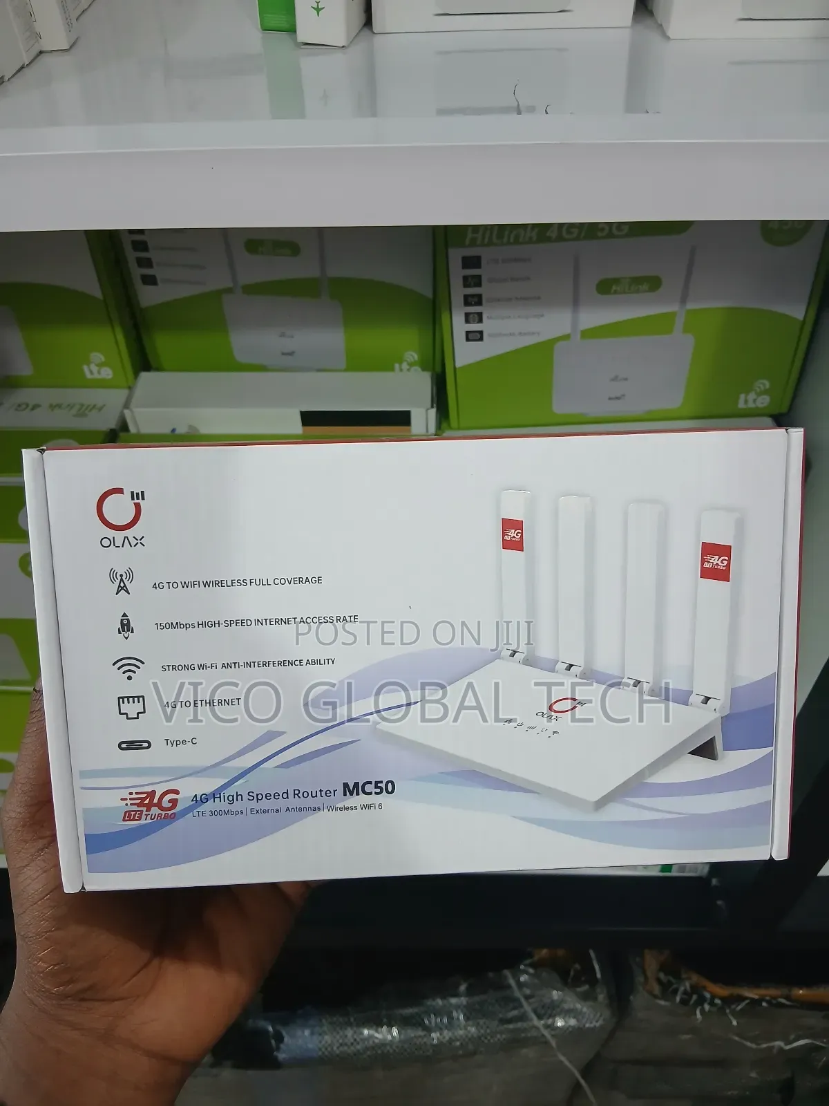 Olax Mc50 4g High Speed Router