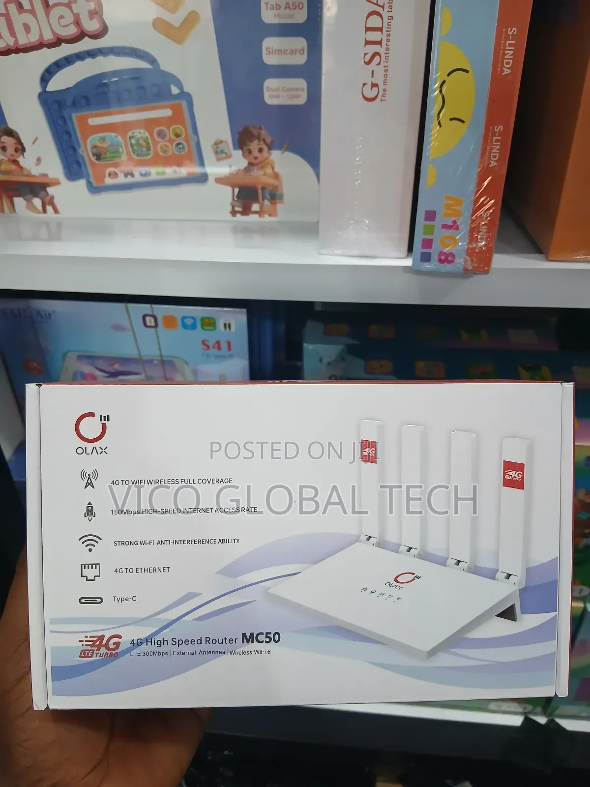 Olax Mc50 4g High Speed Router