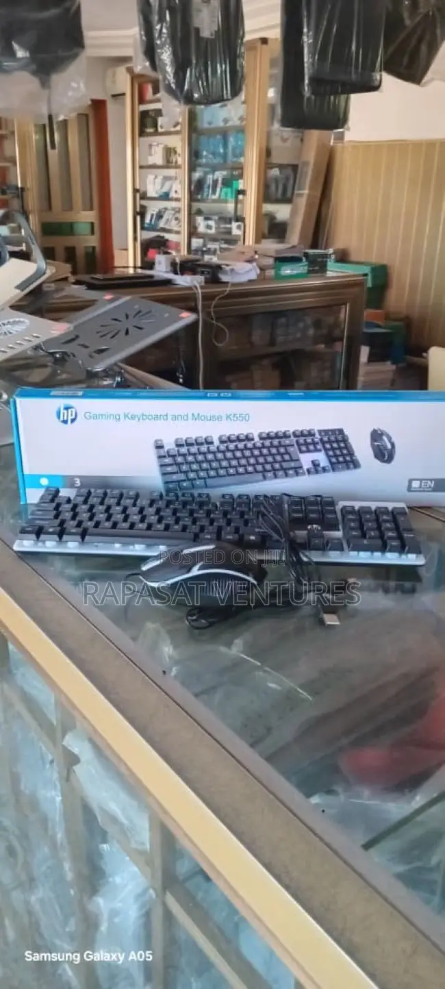Hp Wired Gaming Keyboard Mouse Combo With Light 