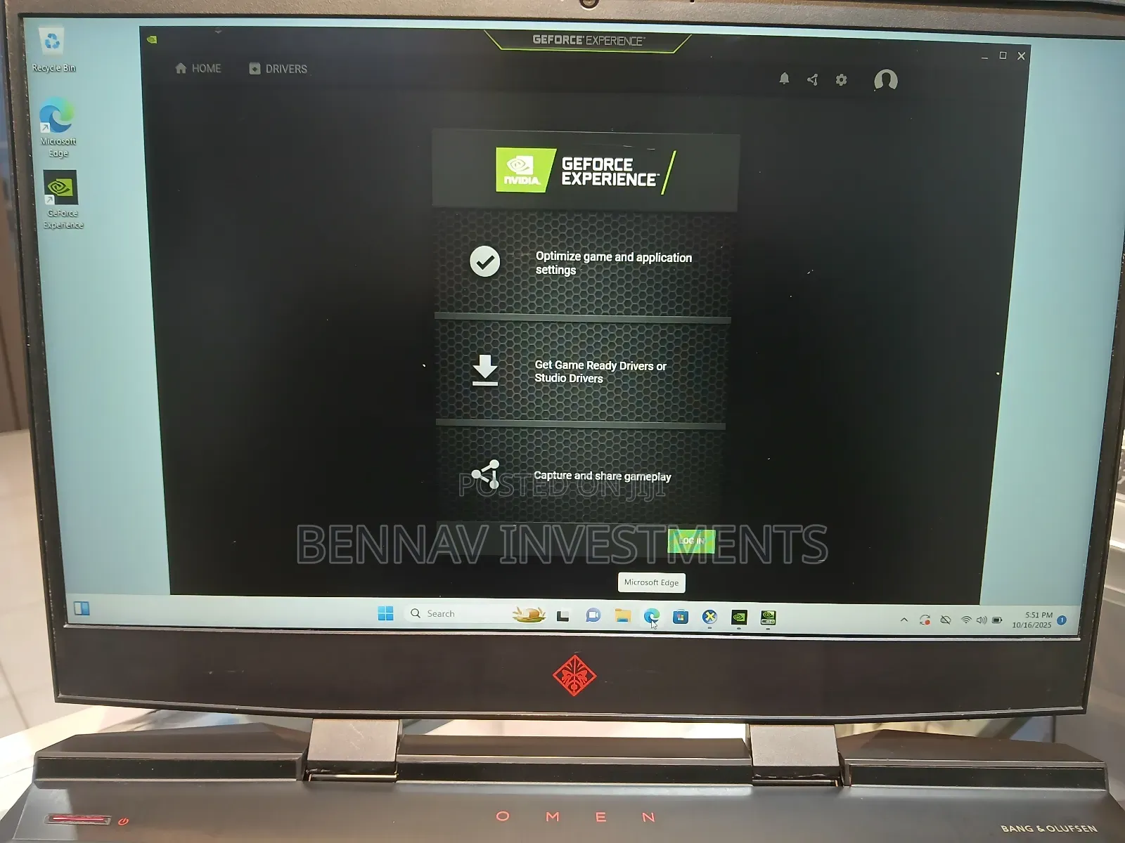 Laptop HP Omen 15 8GB Intel Core i5 HDD+SSD 1T