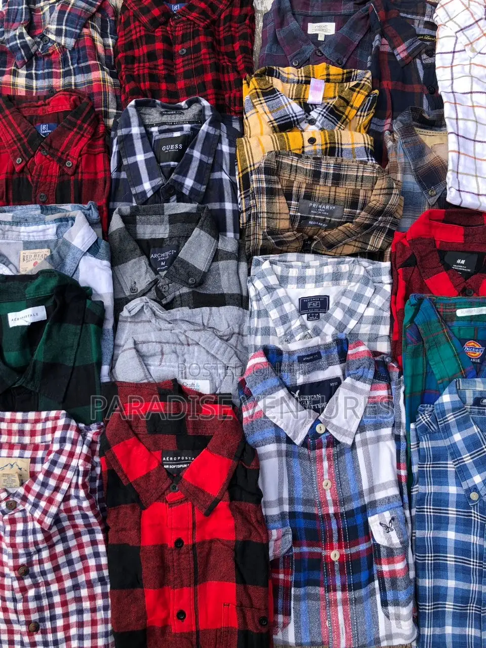 Long Sleeved Checkered Quality Flannel Shirts