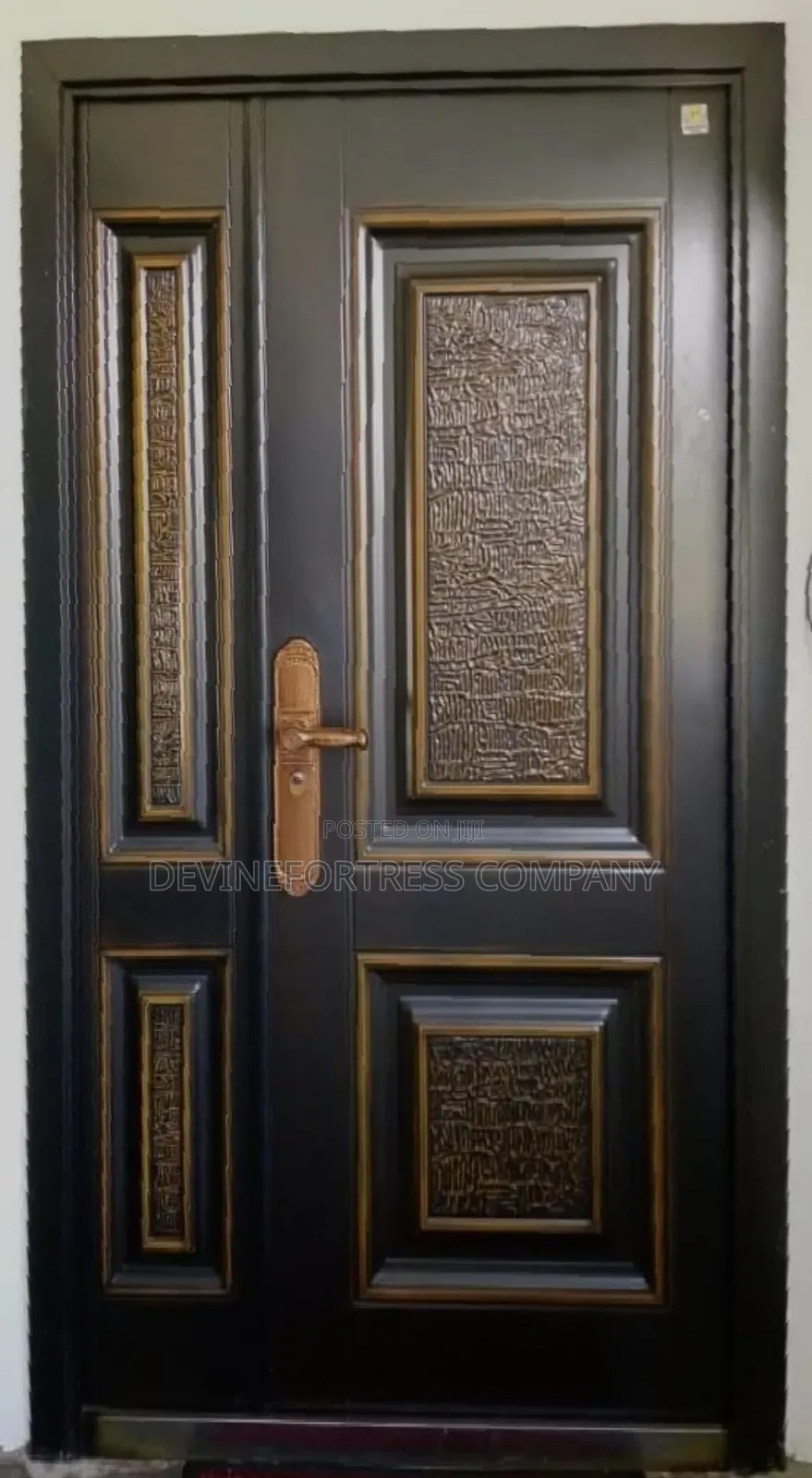Quality Elegant Luxury Anti Rust Double Security Door