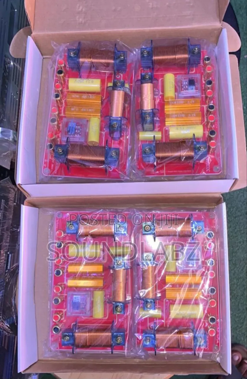 A Pair Of Three Way Speaker Crossover