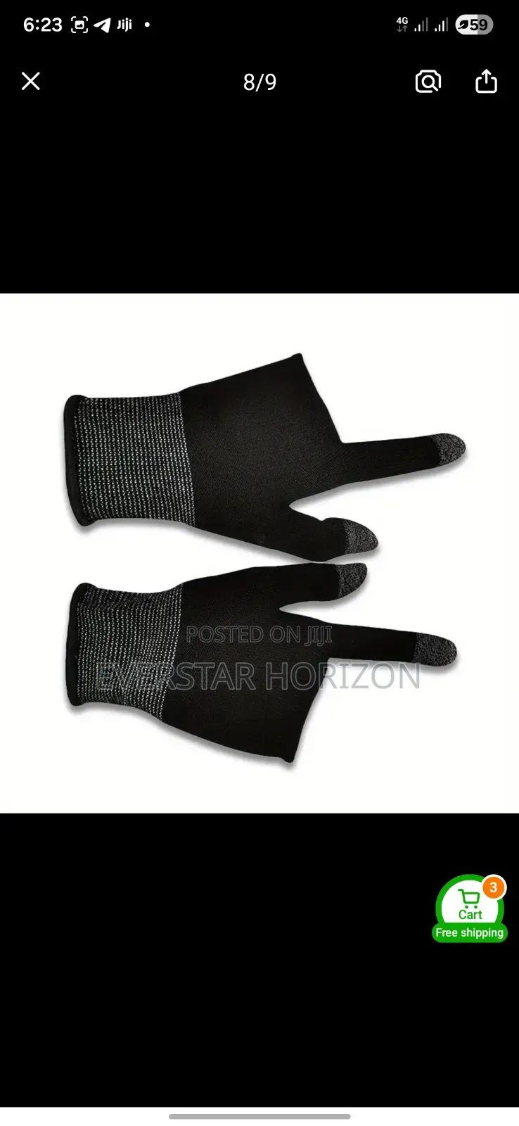 Ultra-thin Breathable Gaming Finger Sleeves - Touchscreen Compatible