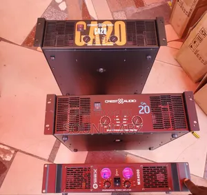 Two Crest Audio Ca20 Amplifiers And Max Mx4000 Amplifier