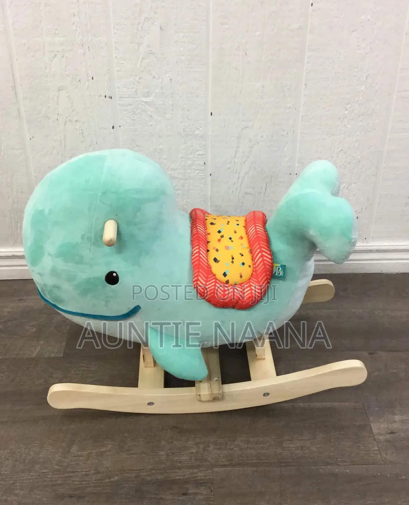 B. Toys- Whale Rocker - Echo- Whale Rocking Ride On