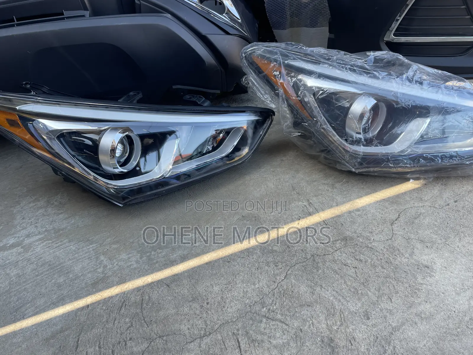 Hyundai Santa Fe 2015-2018 Headlights Full Led Light Available