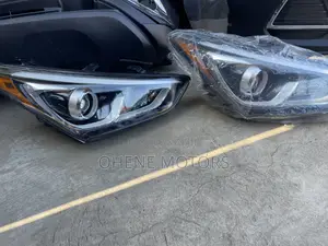 Hyundai Santa Fe 2015-2018 Headlights Full Led Light Available