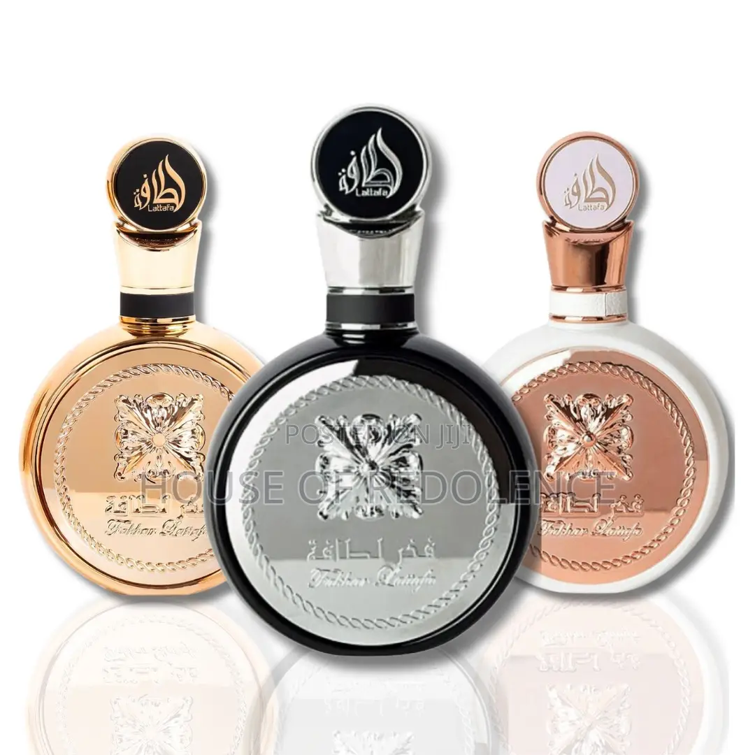 Fahkar Lattafa Perfumes (Fakhar Rose Gold, Silver & Gold Extrait )