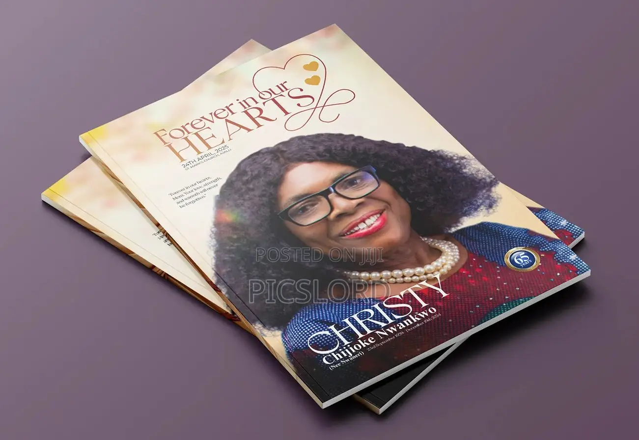 Funeral Brochure Design and Printing