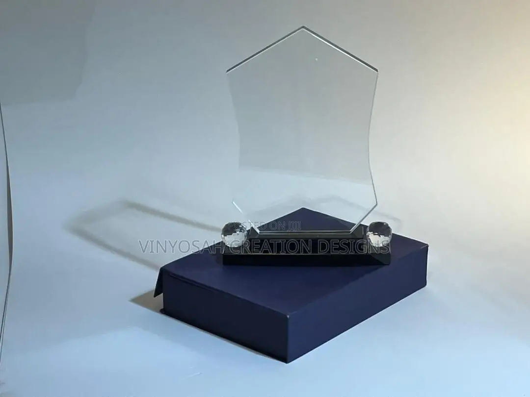 Crystal Plaque With Branding
