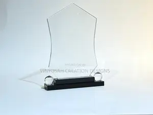 Crystal Plaque With Branding