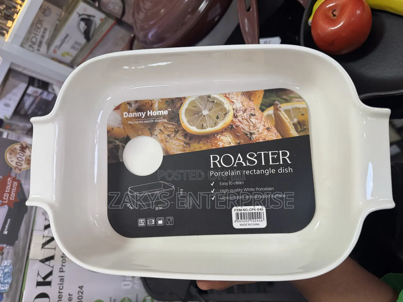 Porcelain Ceramic Bakeware 1pc