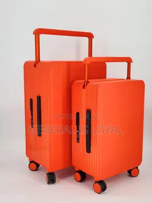 Solid 2in1 Zipless Red  Trolley Traveling Bag