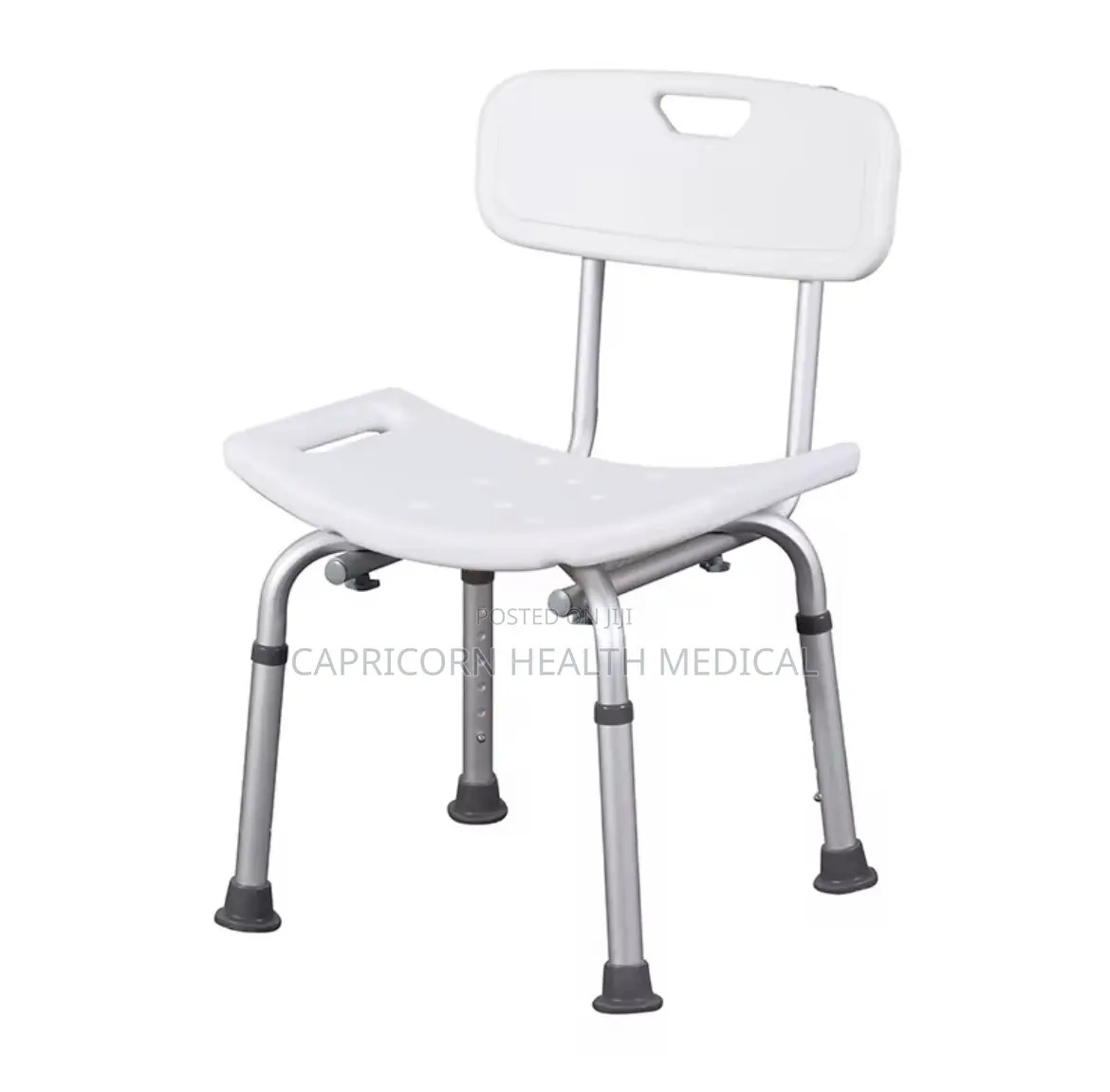 Bathroom Shower Chair or Seat With Backrest