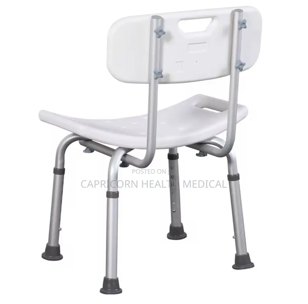 Bathroom Shower Chair or Seat With Backrest