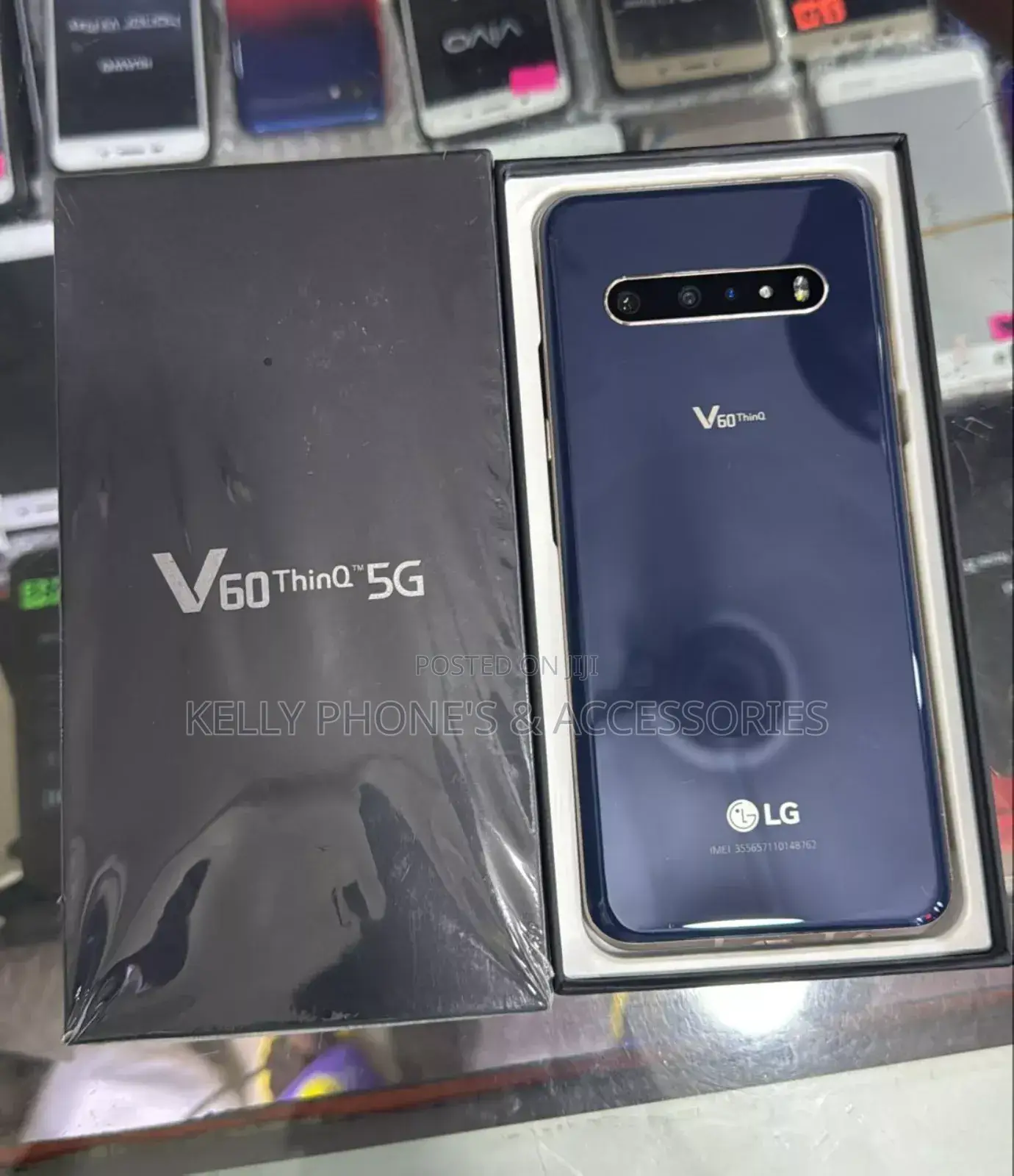 New LG V60 ThinQ 128 GB Blue