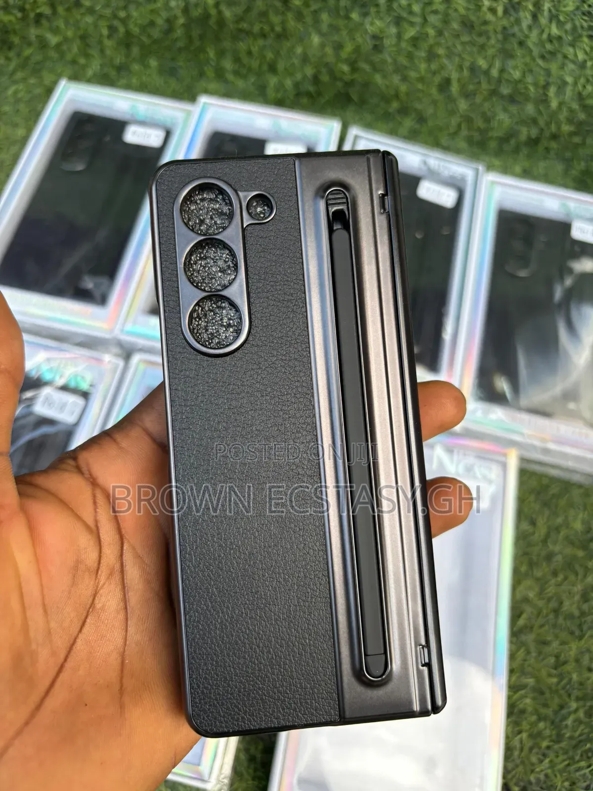 Galaxy Z Fold 4/ 5/ Fold 7 360° Spen Case ( Screen Protector)