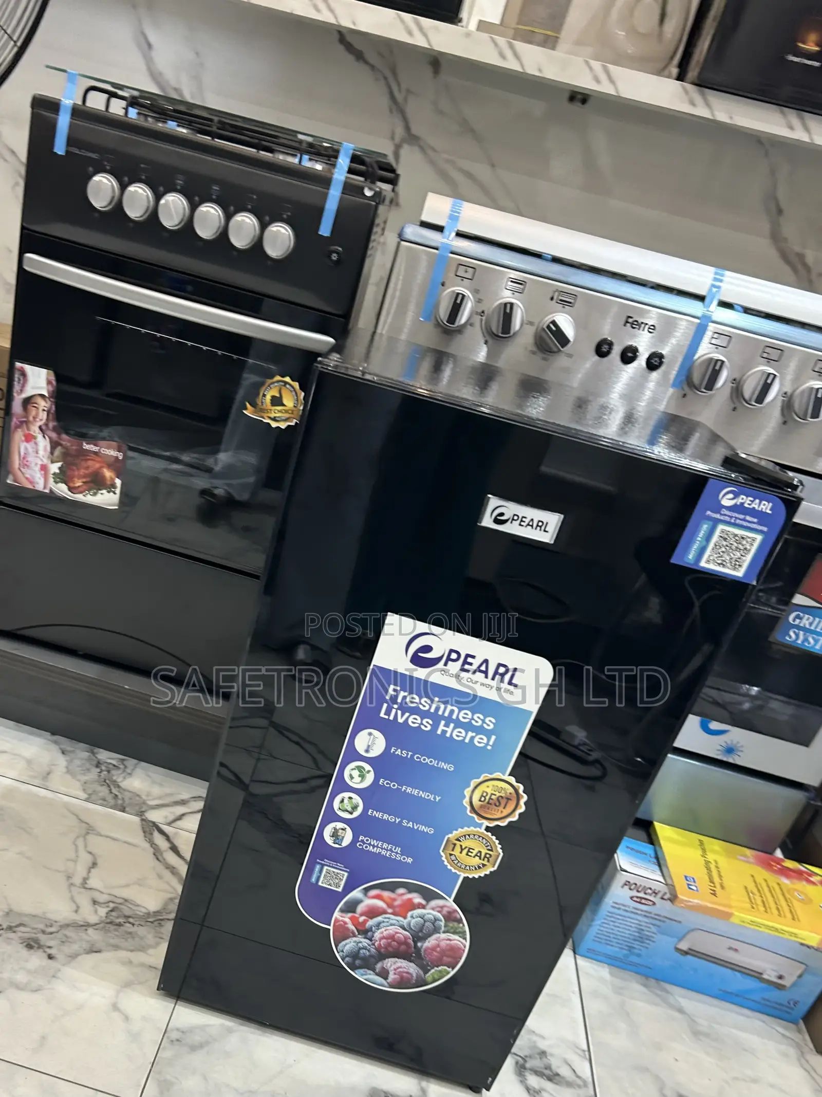 1 Door Tabletop 91l Pearl Top Mount Black Pf-09bg-5e Fridge