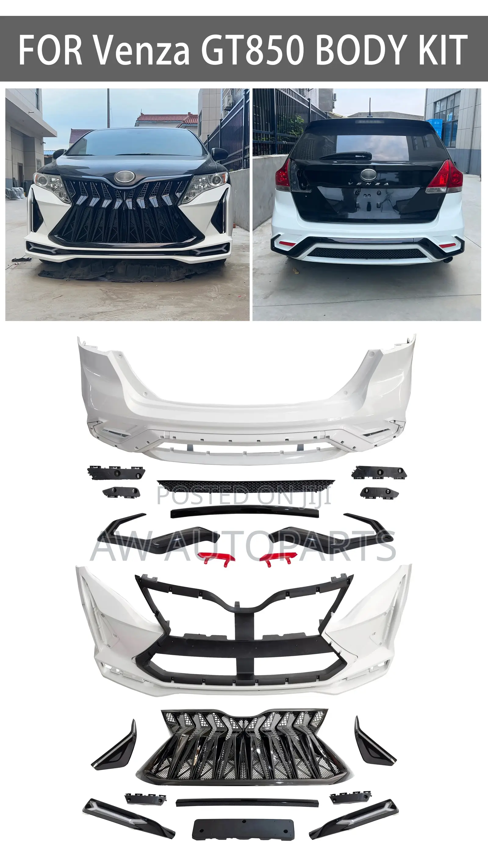 Toyota Venza 2011 Upgrade Body Kit
