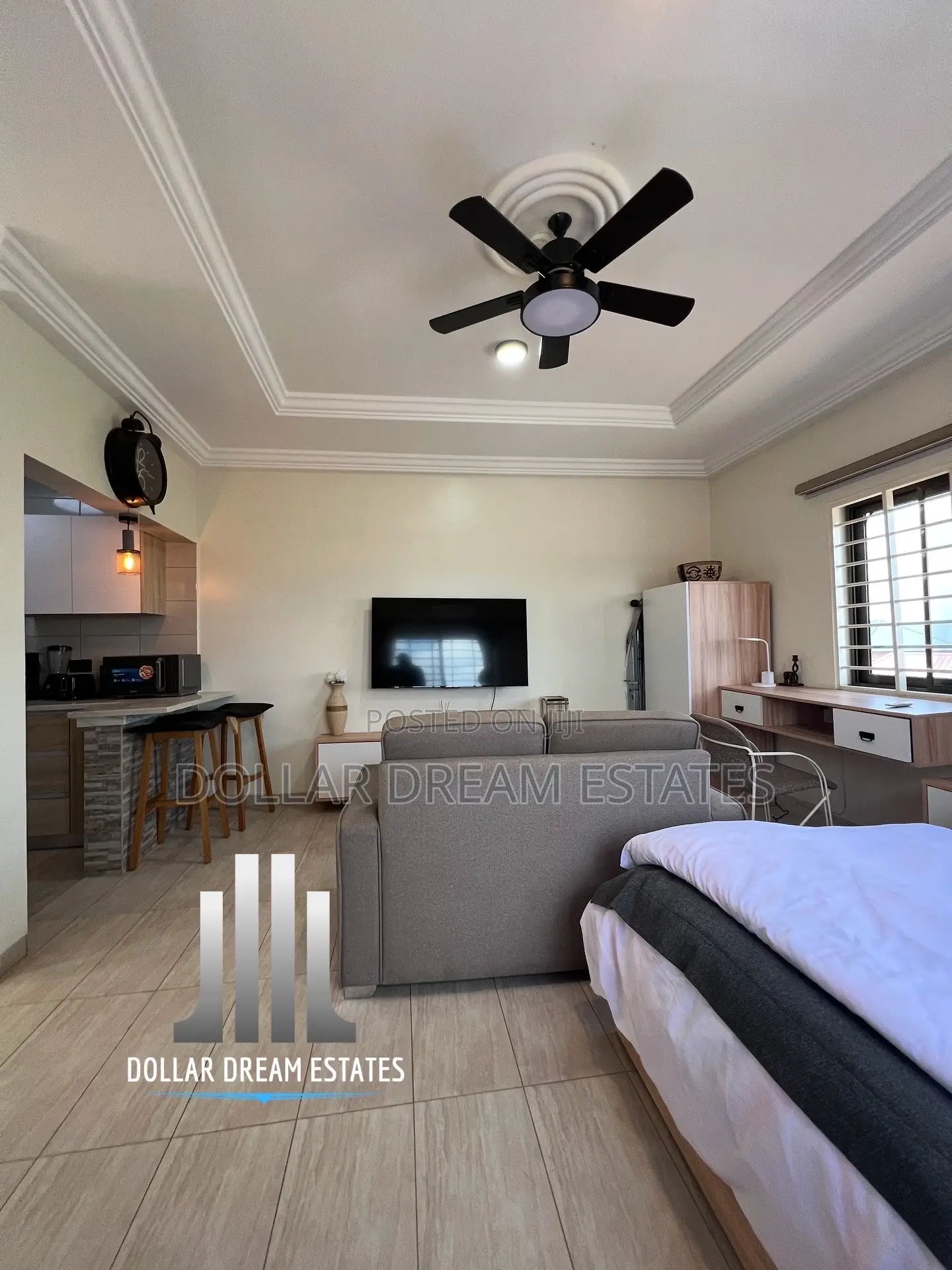 Furnished 1bdrm Apartment in North Legon for rent