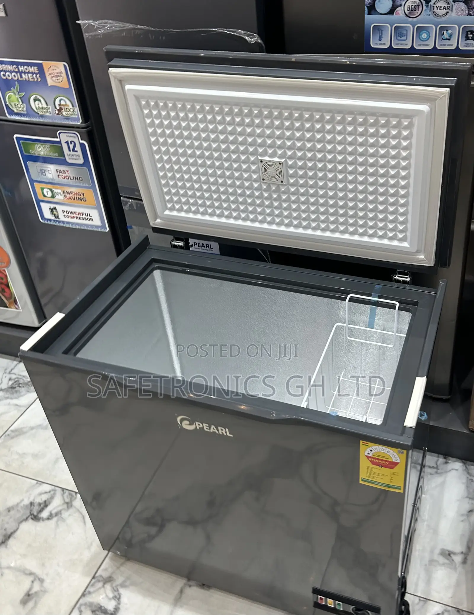 Fresh in Box ~ PCF-2305-25y 1 Door Pearl 188l Freezer Glass
