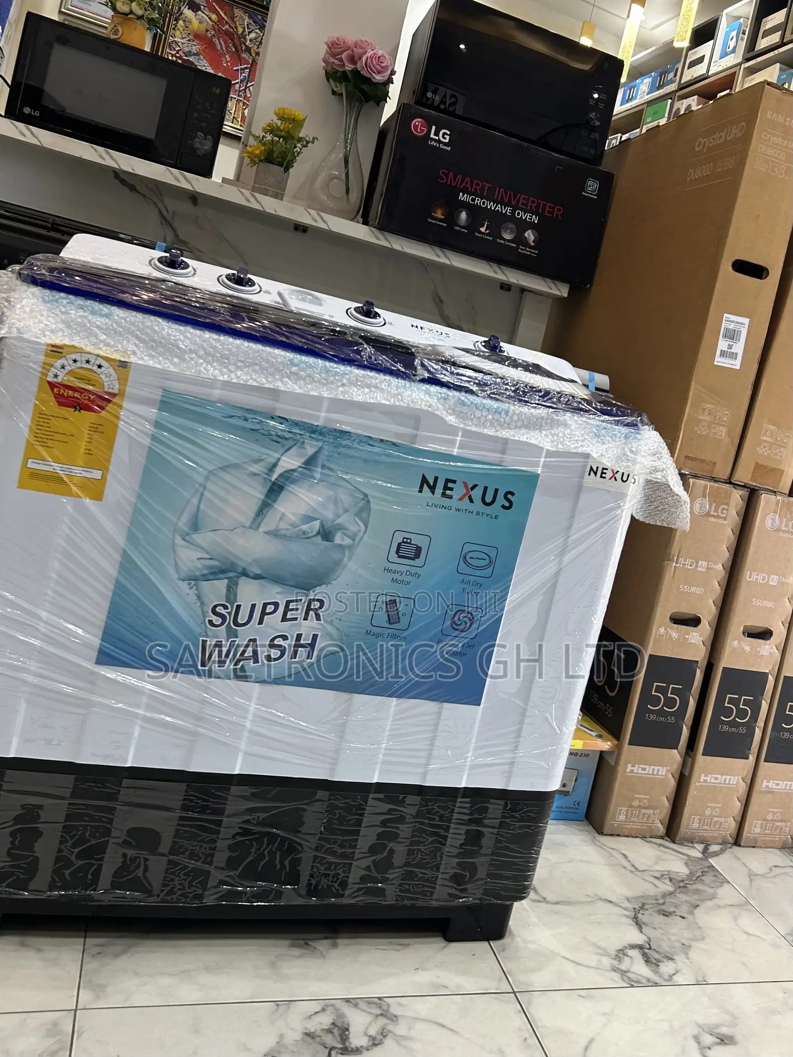 Long Lasting Semiautomatic 15.0kg Topload Twintub Washer