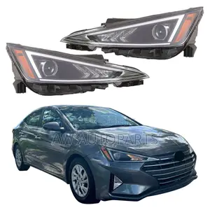 Elantra 2019-2020 Sedan Head Lamp Halgn Us-Built LHD Assy Lh Manual