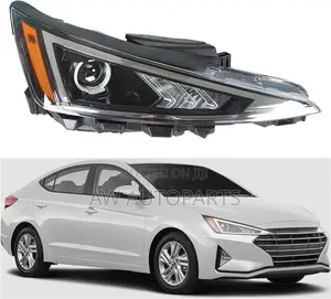 Elantra 2019-2020 Sedan Head Lamp Halgn Us-Built LHD Assy Lh Manual