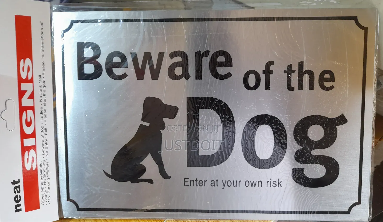 Beware Of Dogs Warning Sign