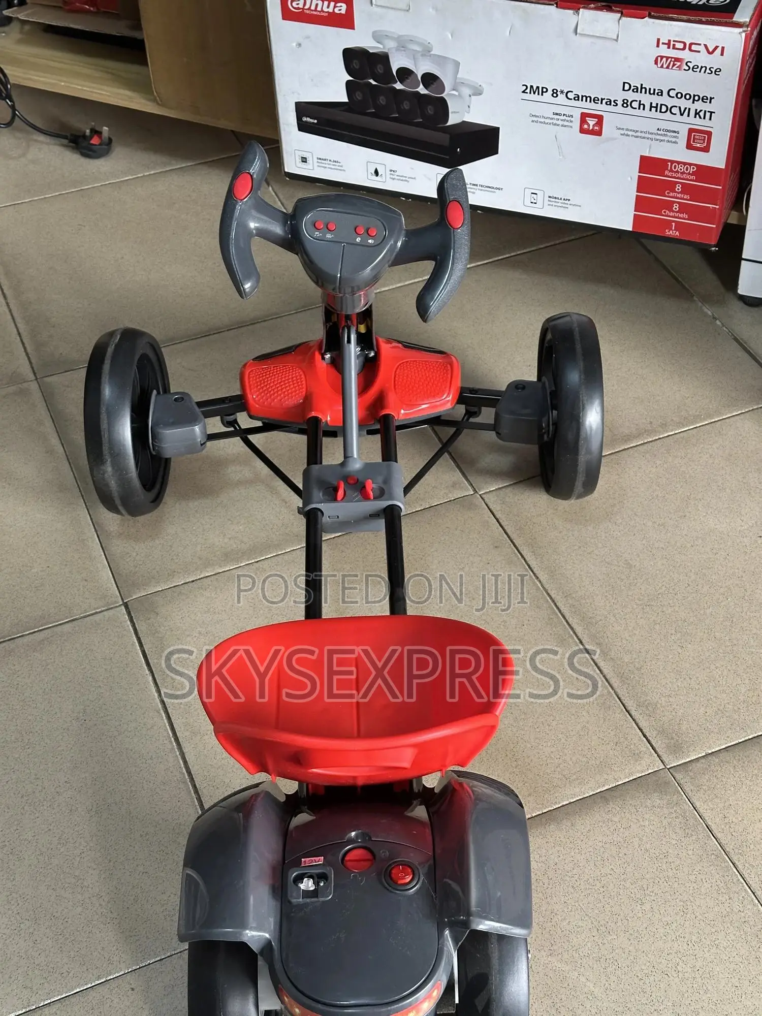 Electric Kids Go Kart Foldable