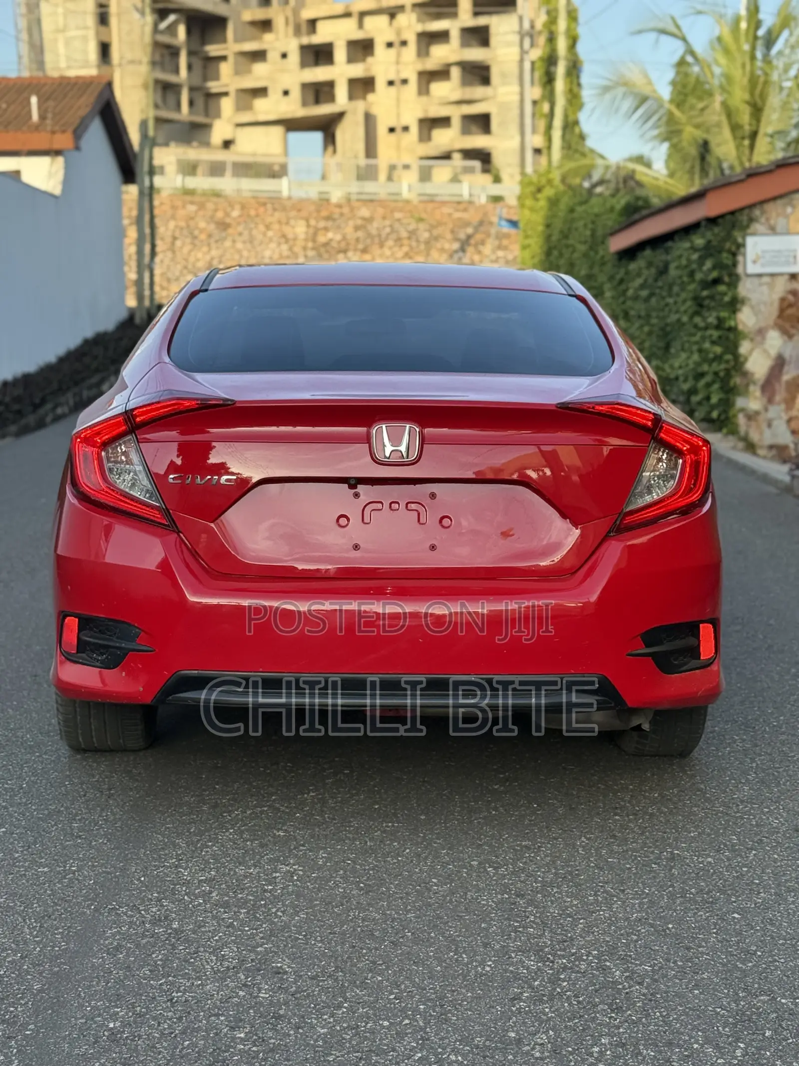 Honda Civic EX Sedan 2019 Red