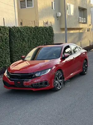 Honda Civic EX Sedan 2019 Red