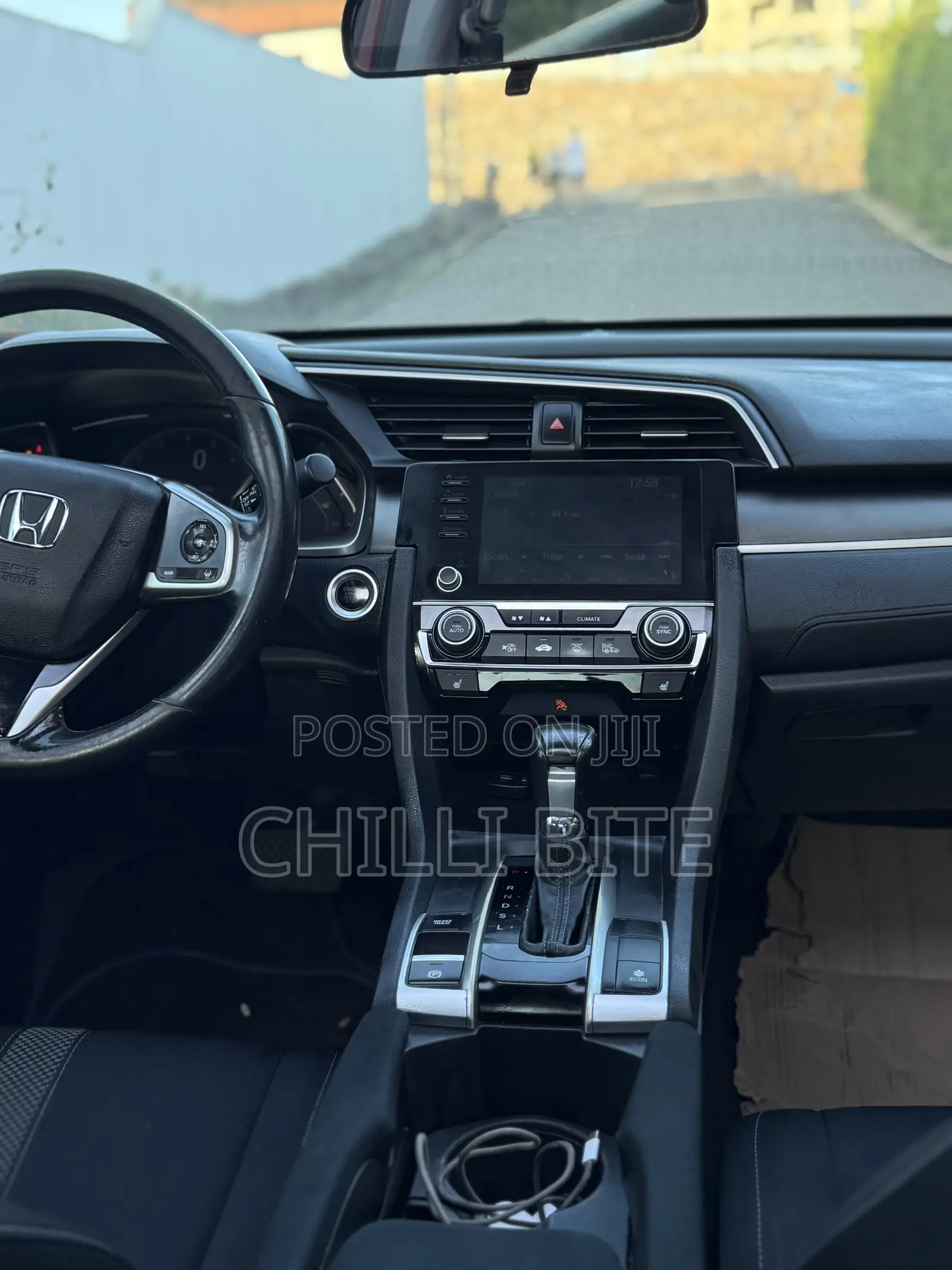 Honda Civic EX Sedan 2019 Red