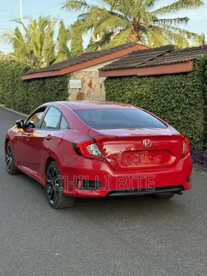 Honda Civic EX Sedan 2019 Red